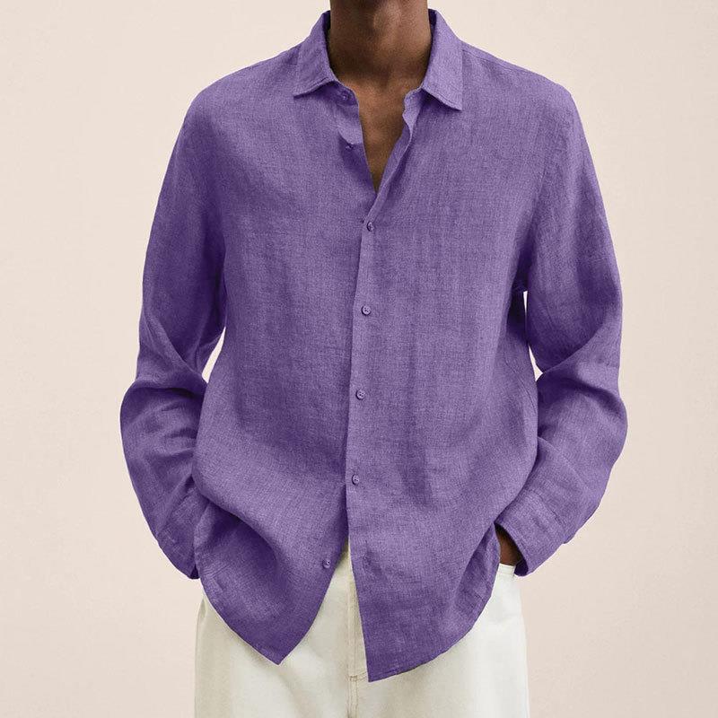 Cleo - Casual, loose-fitting shirt for men