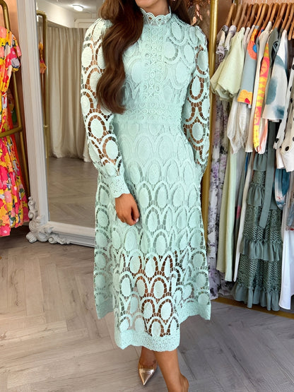 Madeline - Stylish long-sleeve maxi dress for women