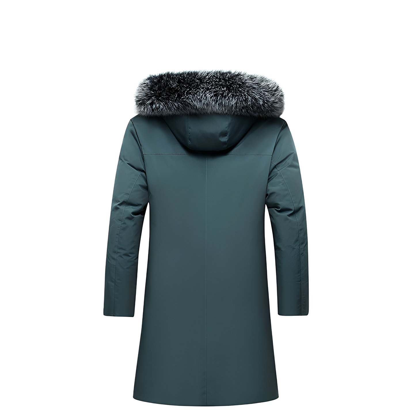 Crosby - Men's Down Jacket with Fur Hood