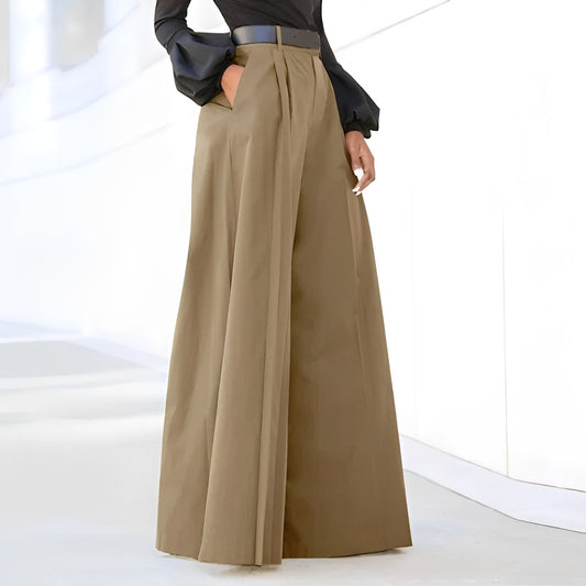 Ashley - Stylish, wide-leg flared pants for women