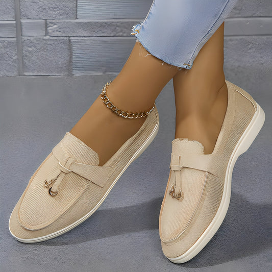 Euna - Chic women's slip-on loafers