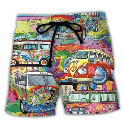 Wesley - Trendy Men's Swim Shorts