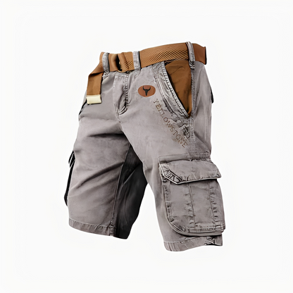 Kilven - Casual cargo shorts for men