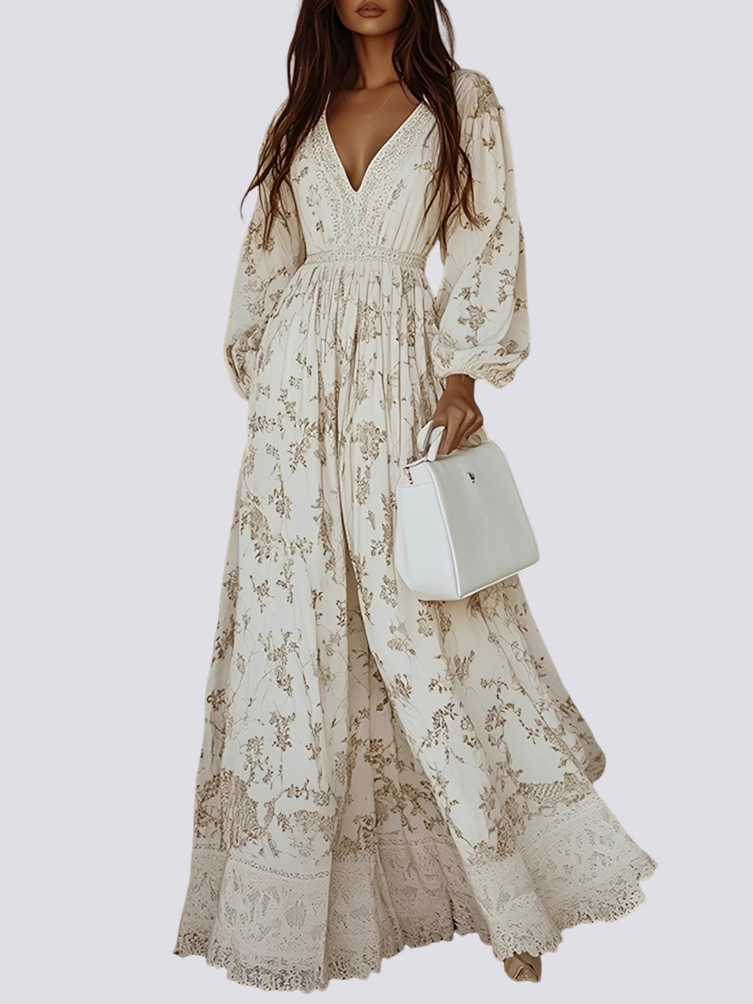 Katy - Cozy Long Sleeve Dress for Women