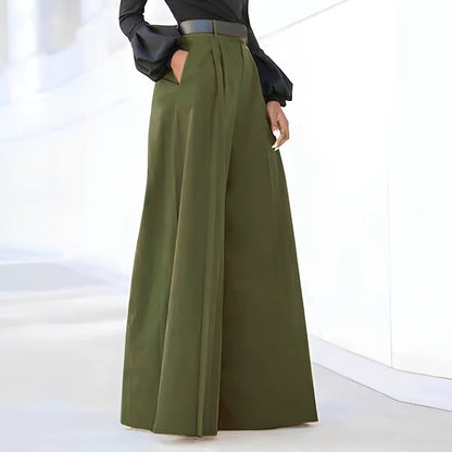 Ashley - Stylish, wide-leg flared pants for women