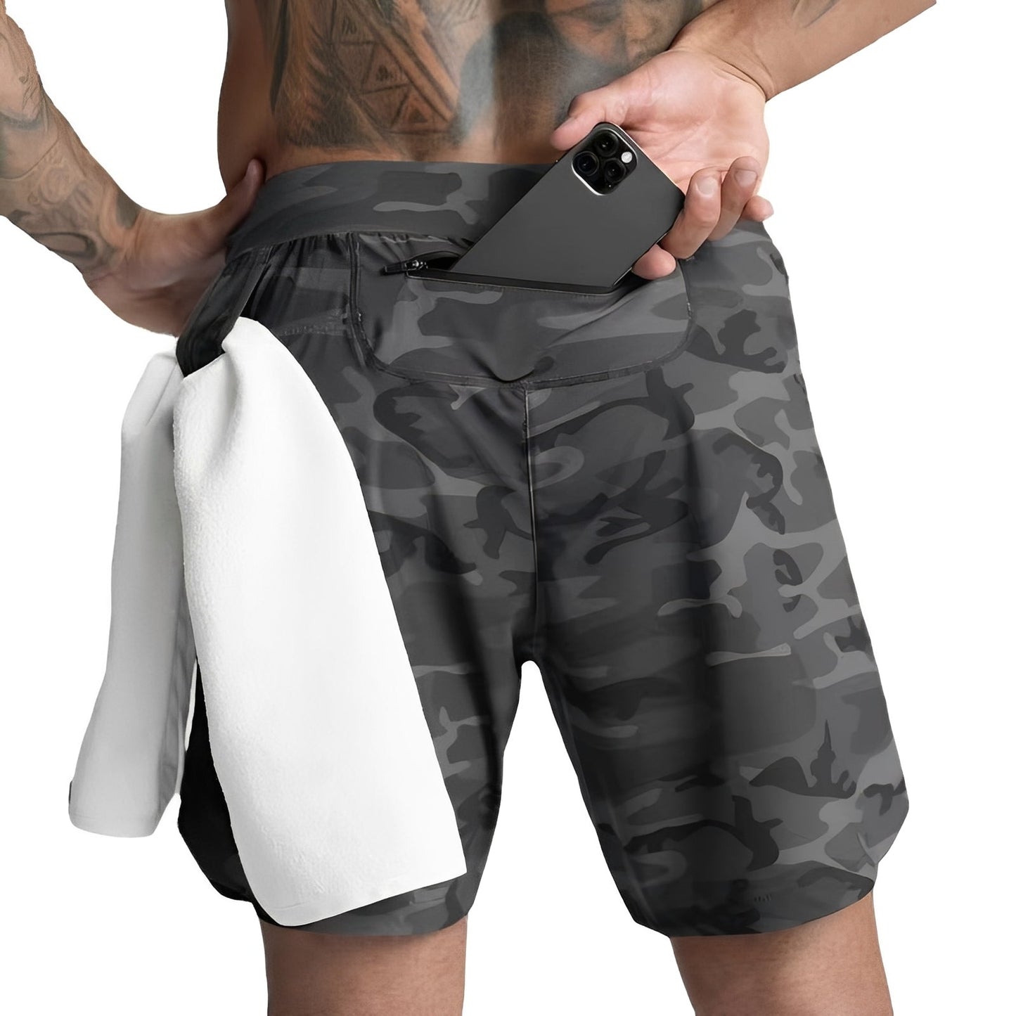 Charles - Quick-Drying, Breathable Sports Shorts for Men
