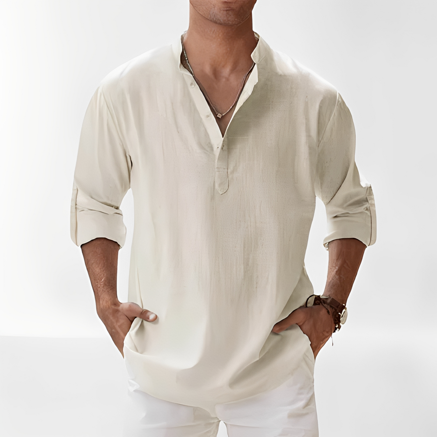 Lukas - Stylish men's summer shirt
