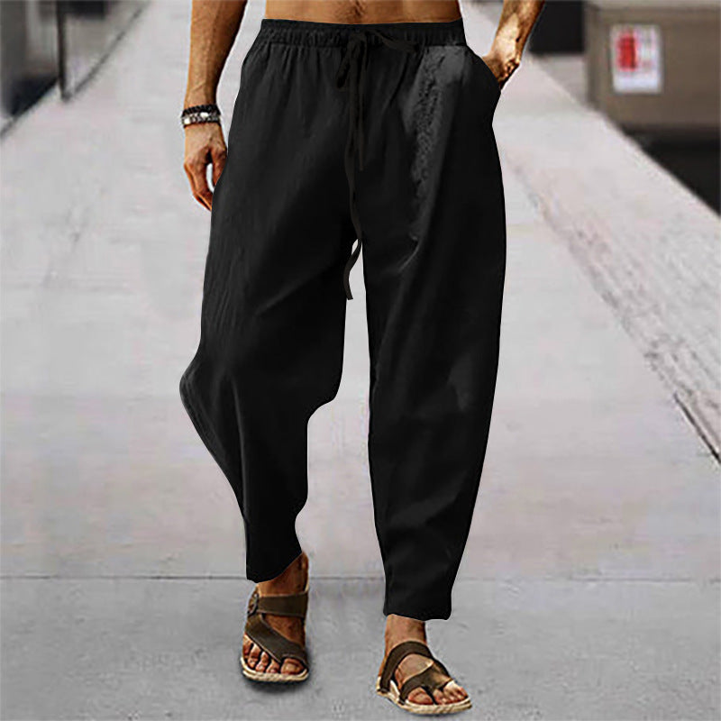 Titus - Men's Cotton and Linen Beach Pants