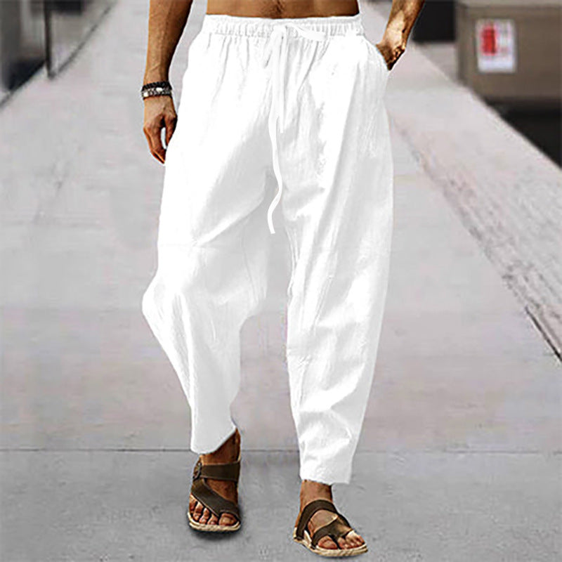 Titus - Men's Cotton and Linen Beach Pants