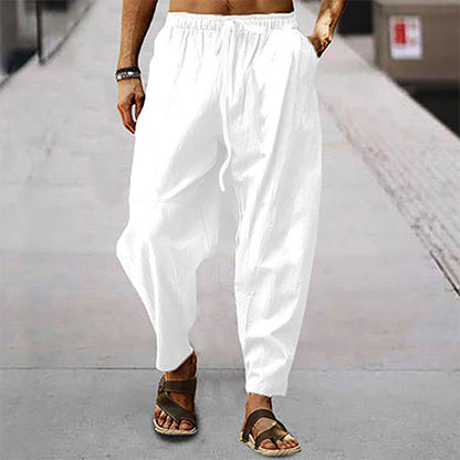 Titus - Men's Cotton and Linen Beach Pants
