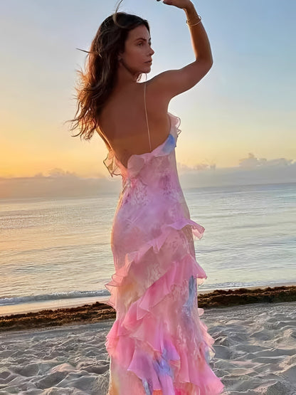 Angela - Stylish Backless Maxi Dress for Women