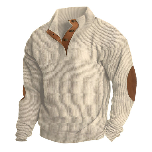 Clark - Cozy and Casual Men's Cord Sweater