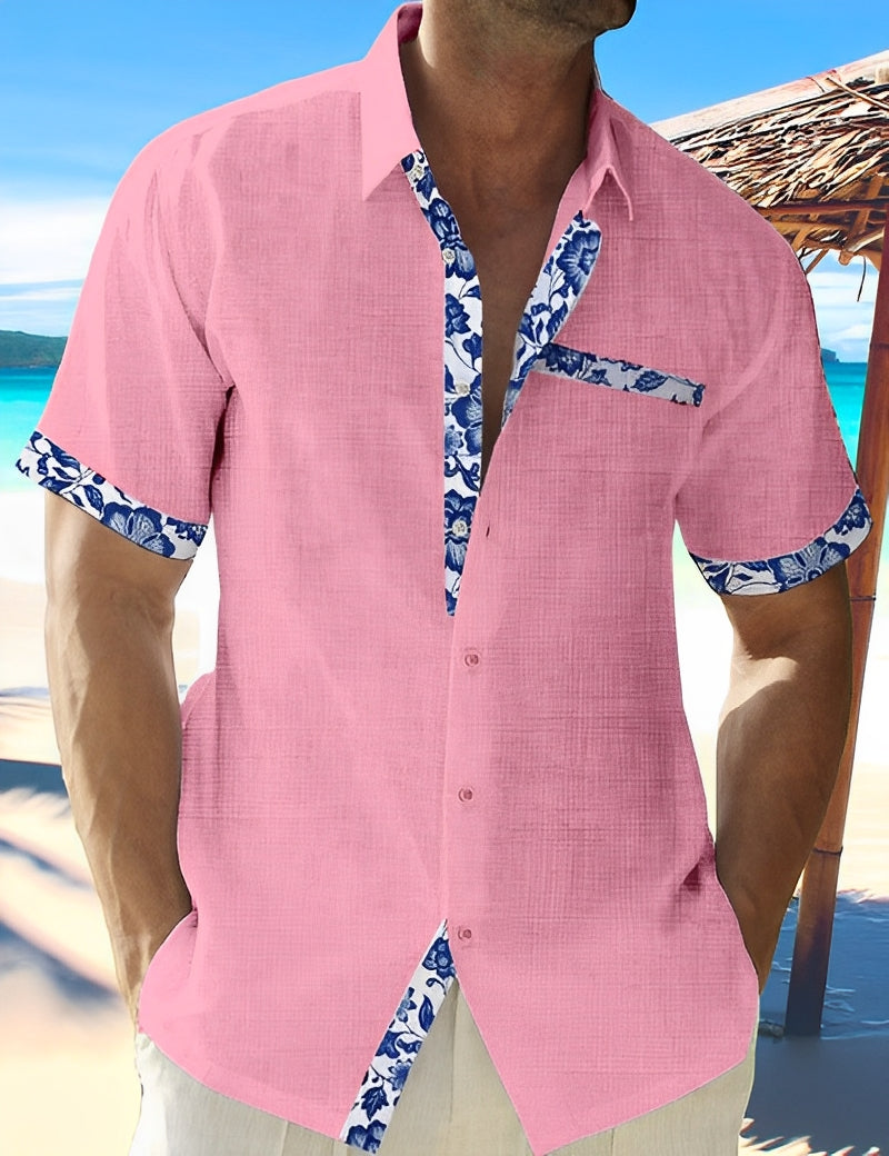 Anthony - Men's comfortable linen shirt