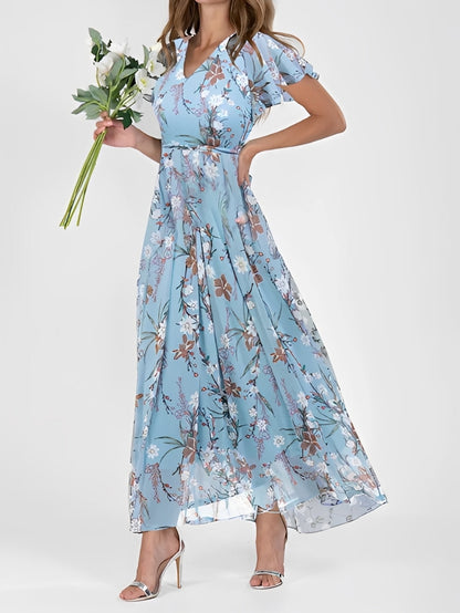 Eliza - Women's Casual Dress with Floral Design