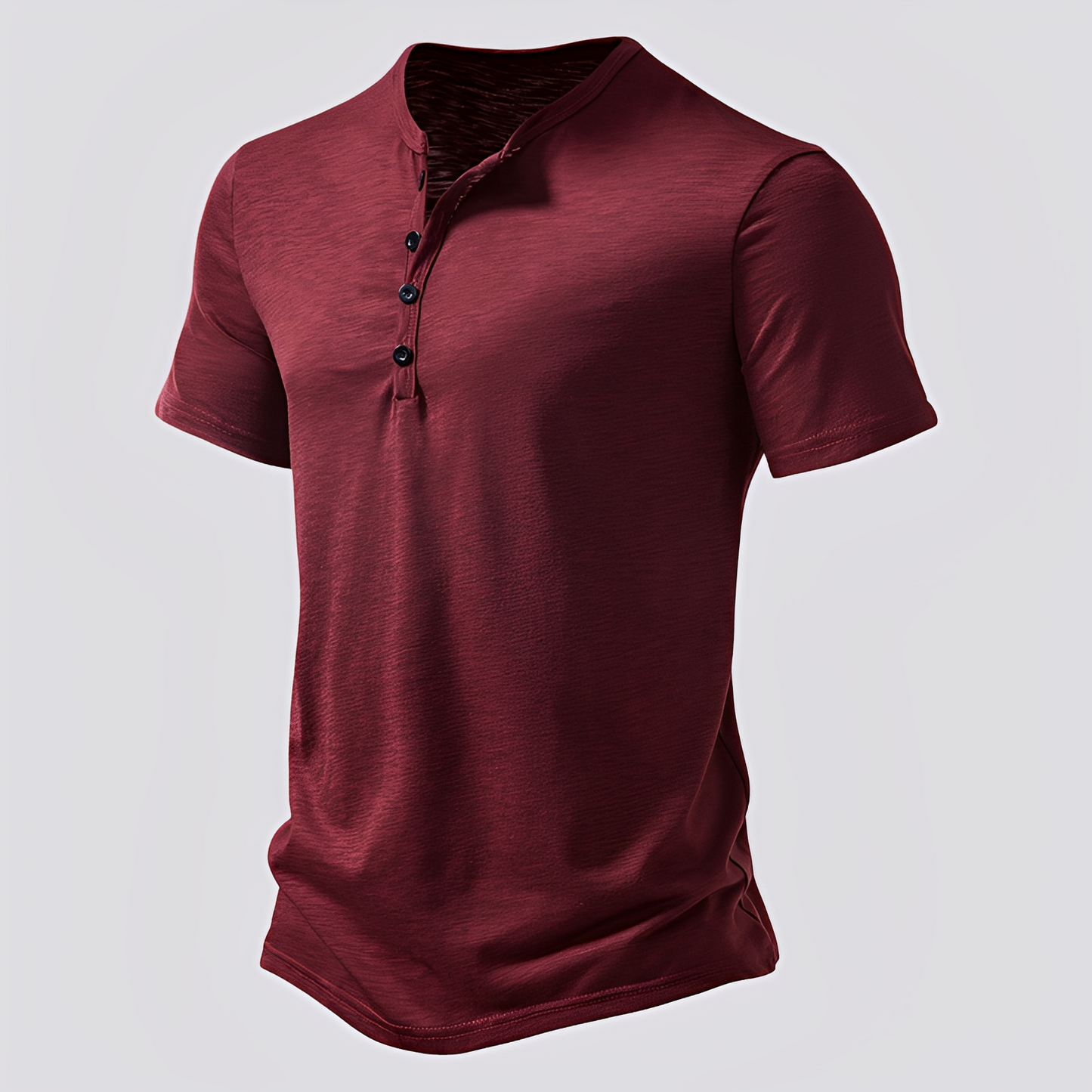 David - Casual button-up T-shirt for men