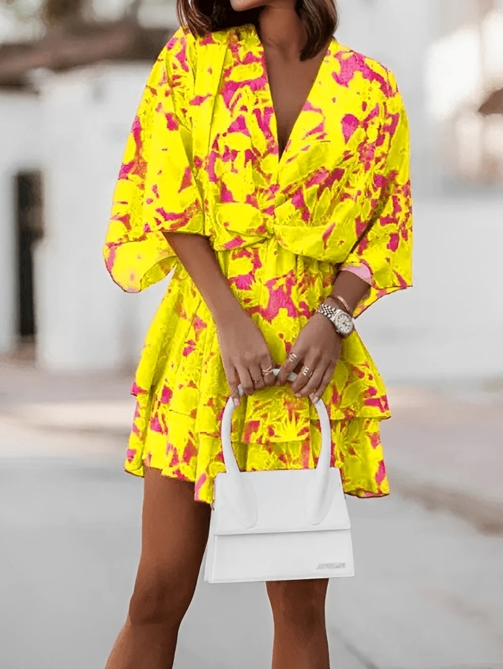 Chantelle - Trendy, loose-fitting mini dress for women