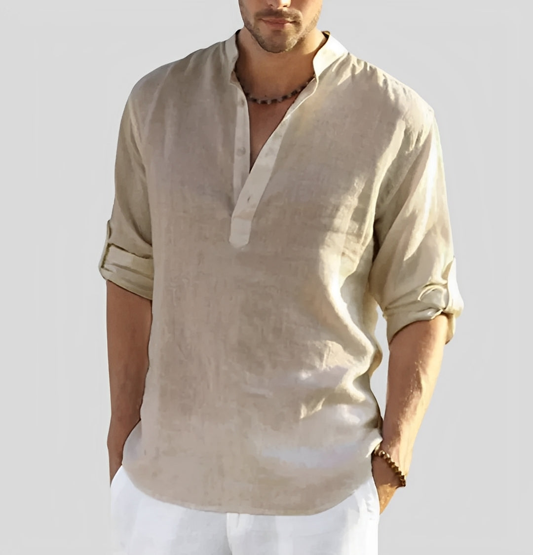 Cordell - Men's Relaxed Fit Linen Shirt