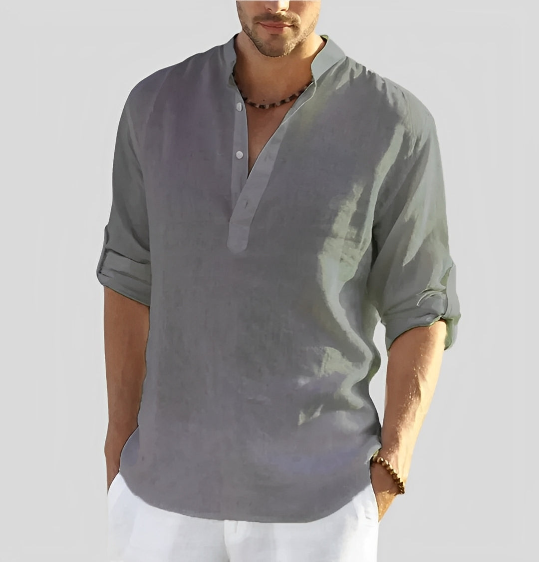 Cordell - Men's Relaxed Fit Linen Shirt