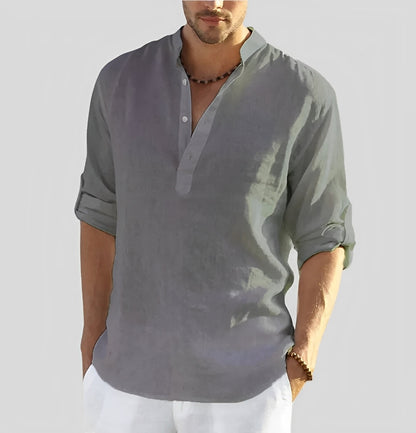 Cordell - Men's Relaxed Fit Linen Shirt