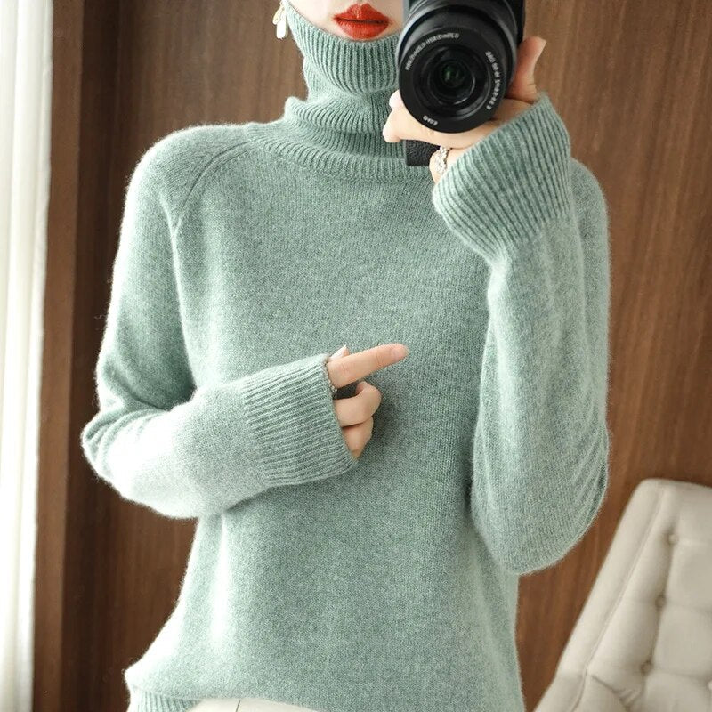 Softy - Cashmere Turtleneck Sweater
