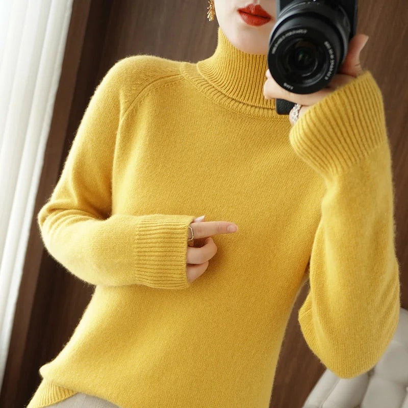 Softy - Cashmere Turtleneck Sweater