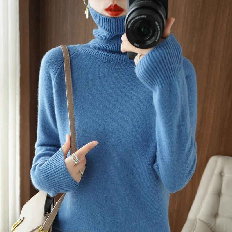 Softy - Cashmere Turtleneck Sweater