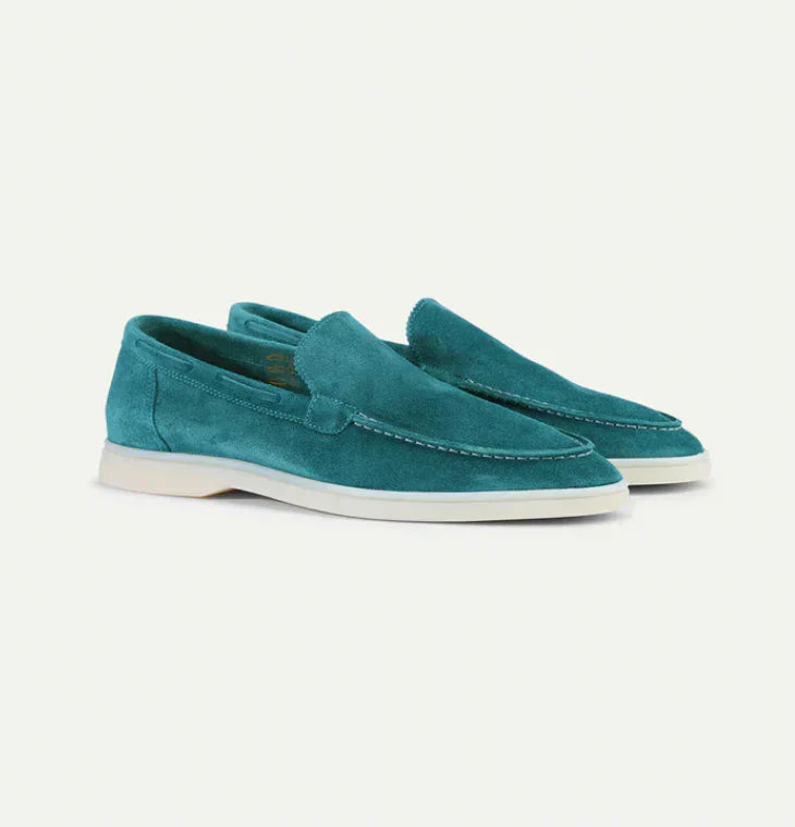 Lorenzo - Classic Men's Loafers in Suede