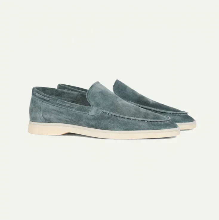 Lorenzo - Classic Men's Loafers in Suede