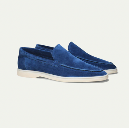 Lorenzo - Classic Men's Loafers in Suede
