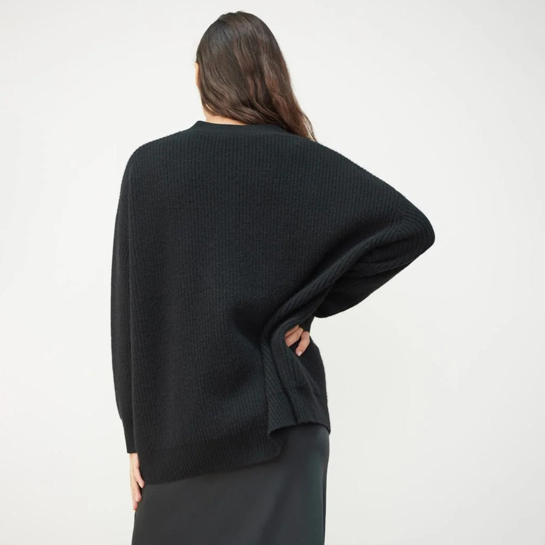 Leah – Women's oversized cashmere cardigan