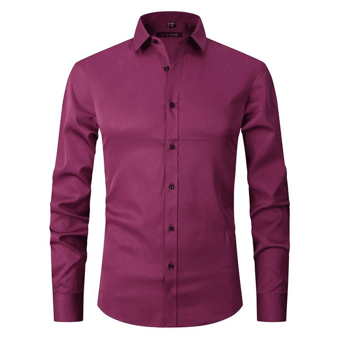 Lars – Slim-fit long-sleeve shirt