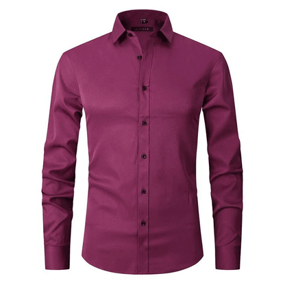 Lars – Slim-fit long-sleeve shirt