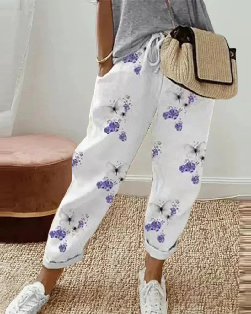 Burga – Fashionable Linen Pants for Women