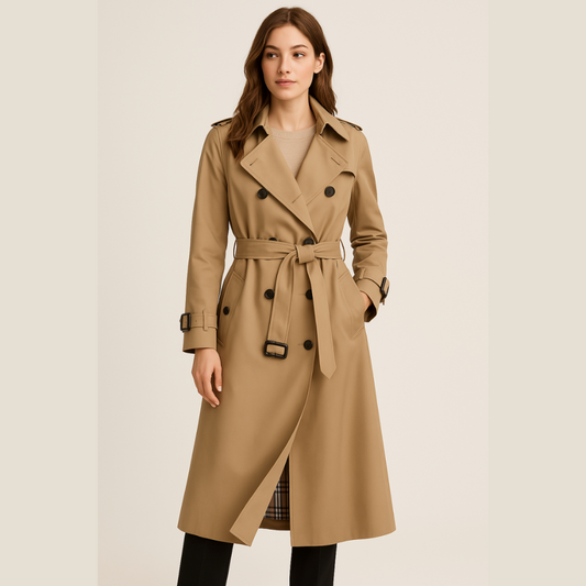 Chloé – Women’s Double-Breasted Trench Coat
