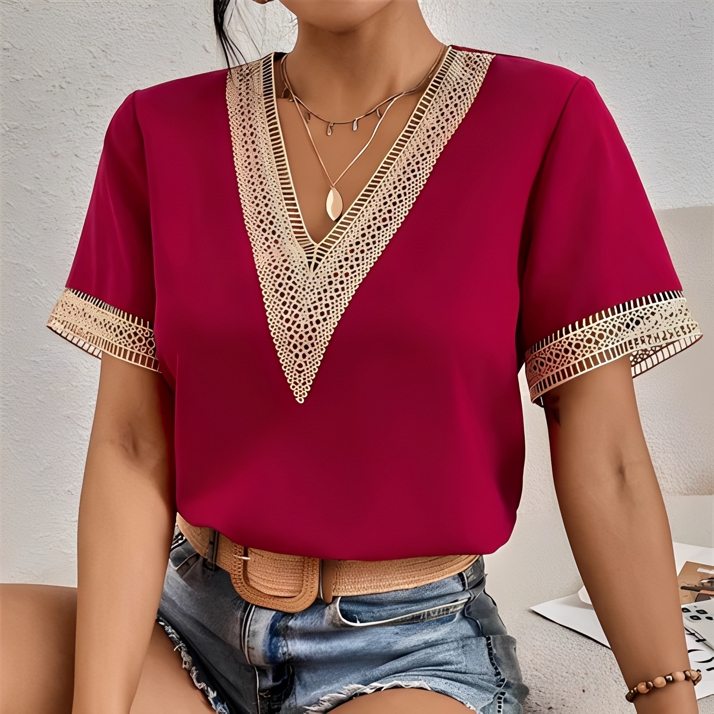 Lenzy - Chic Summer Top for Women
