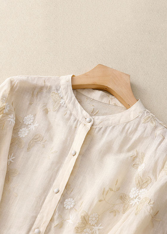 Elaine - Versatile and Embroidered Blouse