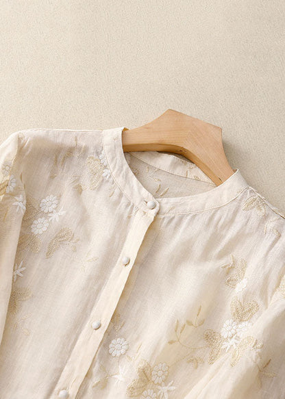 Elaine - Versatile and Embroidered Blouse