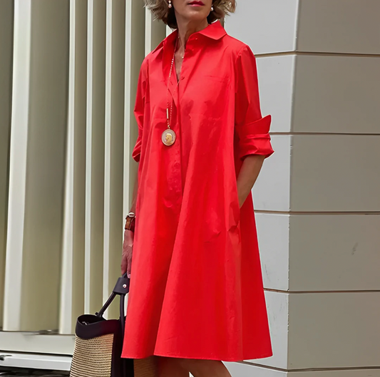 Celina – Midi Dress of Effortless Grace