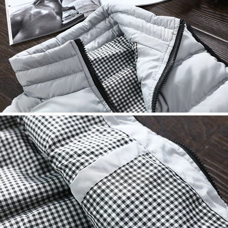 Men's lined and waterproof vest - Functional and stylish at once