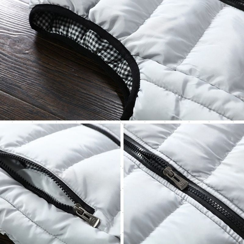 Men's lined and waterproof vest - Functional and stylish at once