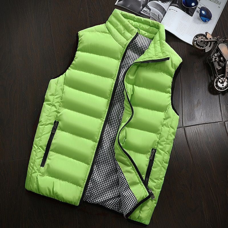 Men's lined and waterproof vest - Functional and stylish at once