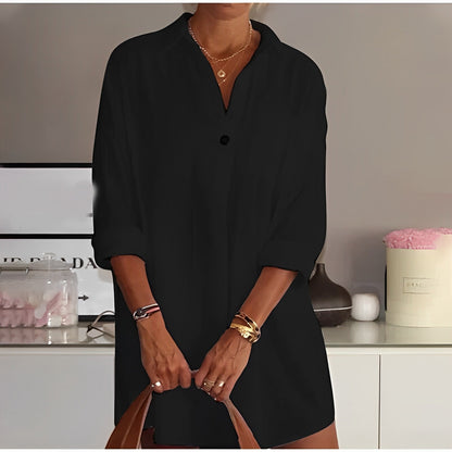 Loose Shirt With Mid-length Sleeve Caterina