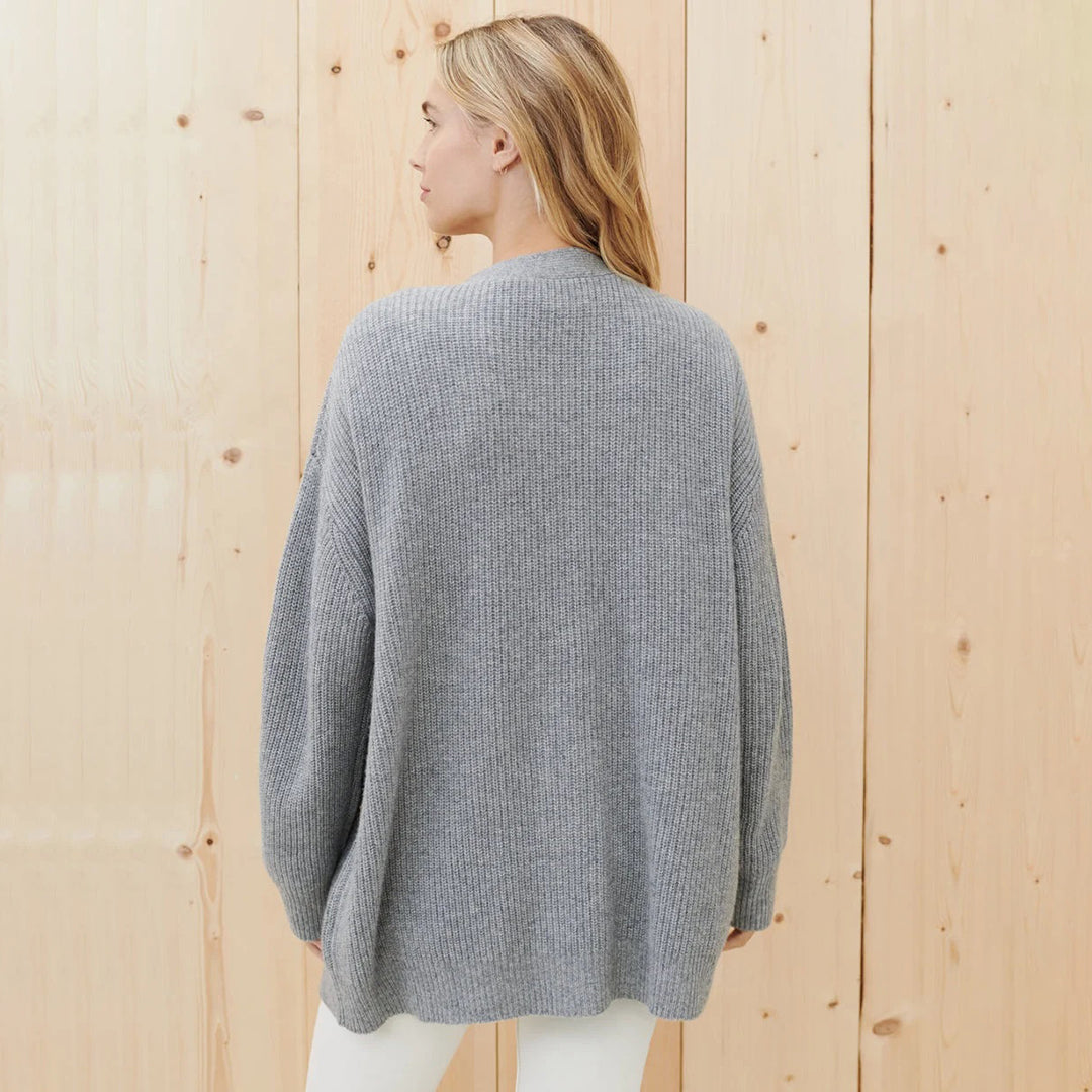 Leah – Women's oversized cashmere cardigan