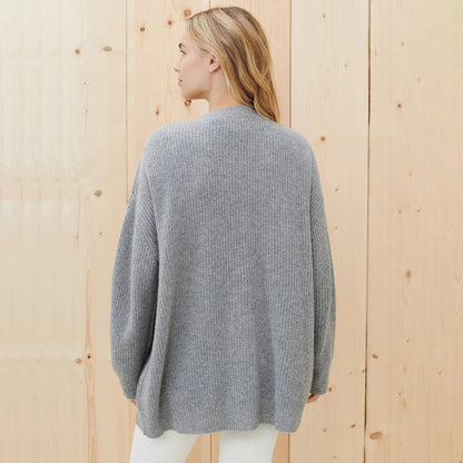 Leah – Women's oversized cashmere cardigan