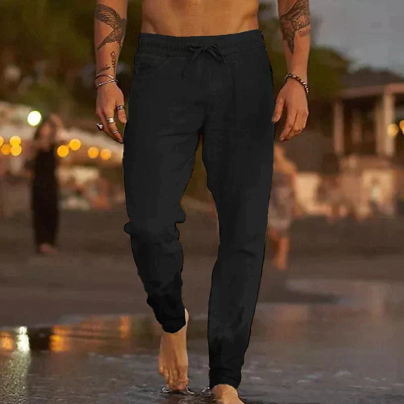 Carlito - Men's Relaxed Linen Pants