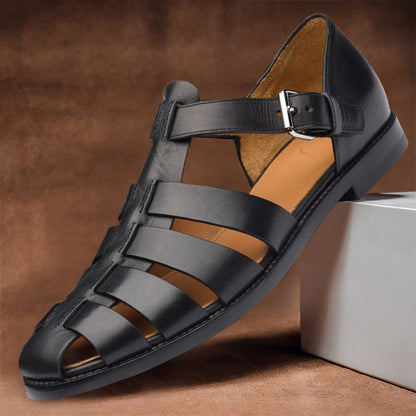 Zach - Comfy Leather Summer Sandals