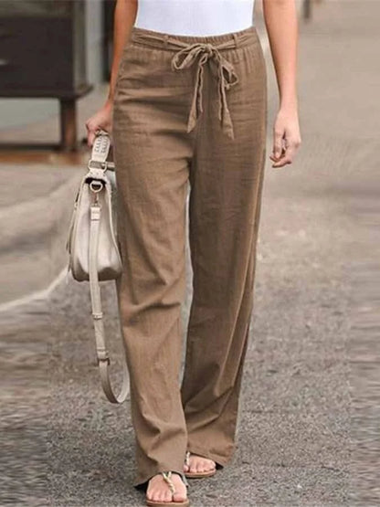 Lauren - Linen Pants with Easy Comfort