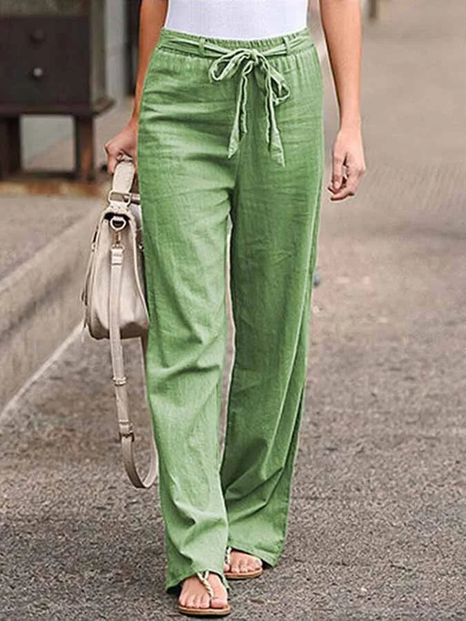 Lauren - Linen Pants with Easy Comfort