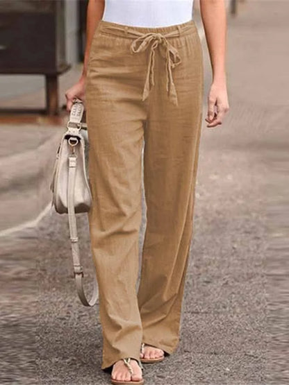 Lauren - Linen Pants with Easy Comfort