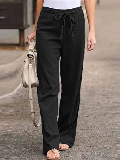 Lauren - Linen Pants with Easy Comfort